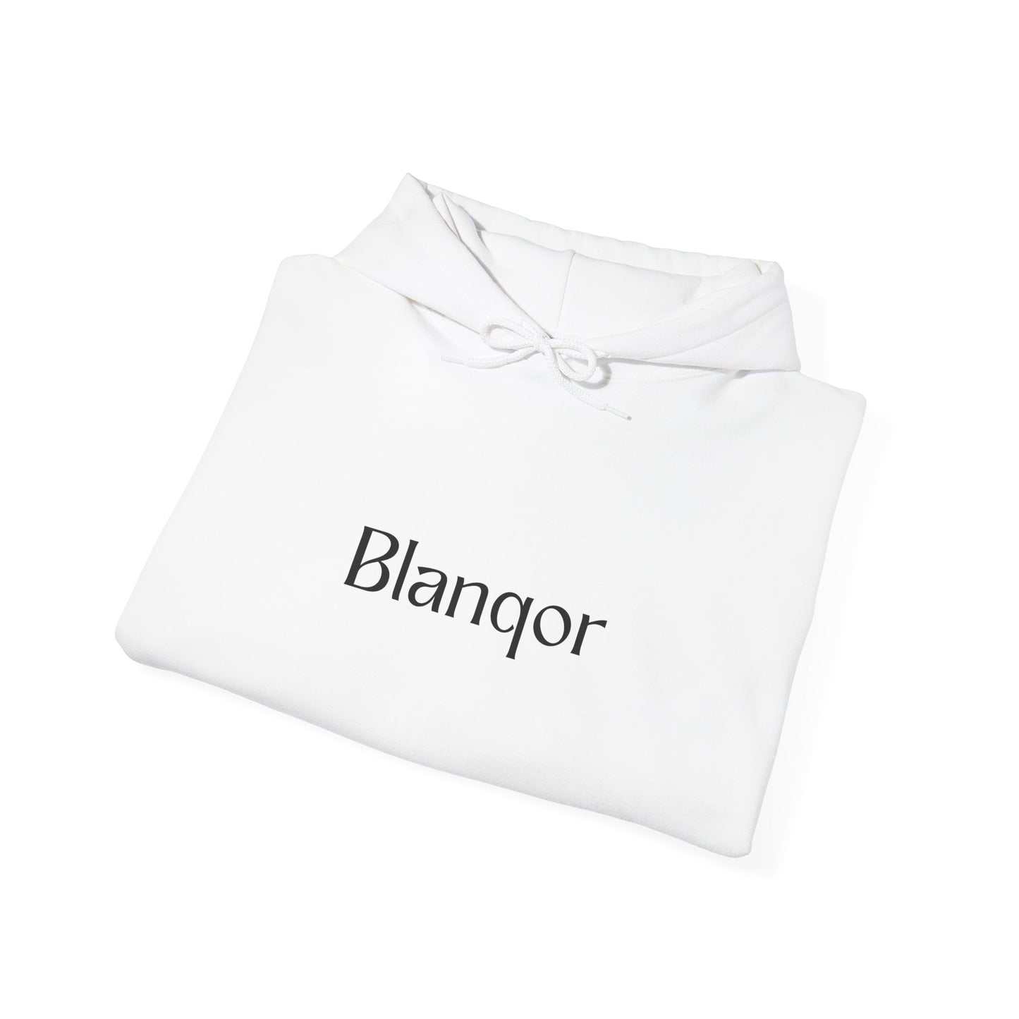 Minimalist Comfort Hoodie - Blanqor Design - With pockets, Eco Friendly Fabric