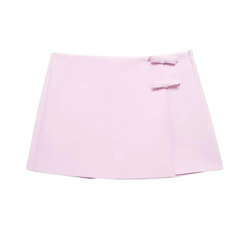 Women's Off-Shoulder Halter Crop Top – Bow Detail & Backless Design | Blanqor