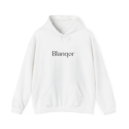 Minimalist Comfort Hoodie - Blanqor Design - With pockets, Eco Friendly Fabric