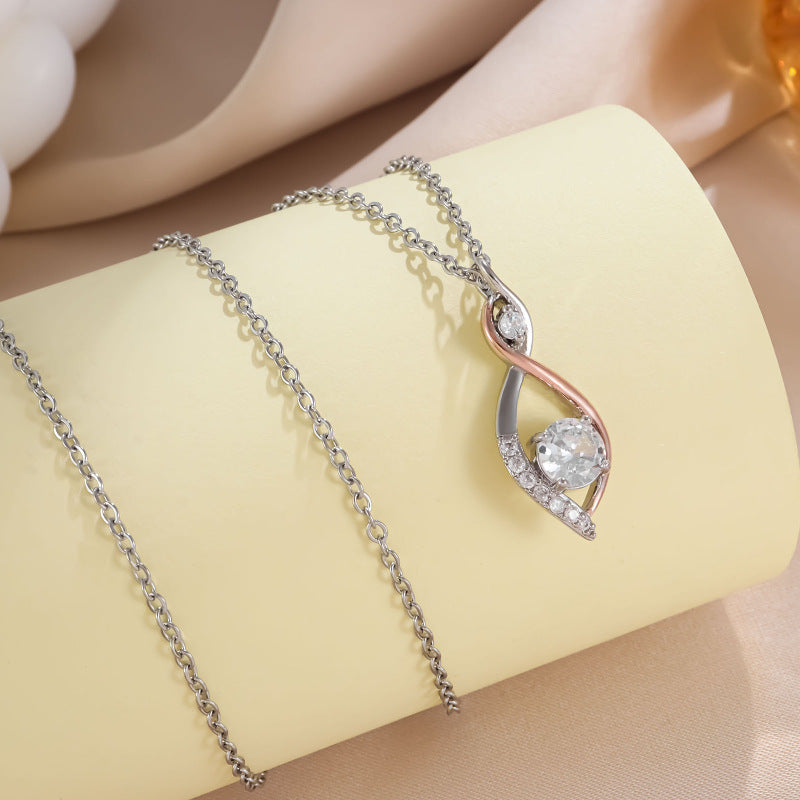 Minimalist Line Design / Electroplated Pendant | Blanqor